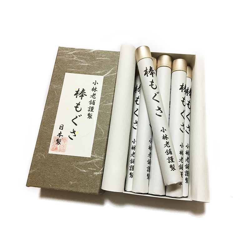 Pure Moxa Rolls for Mild Moxibustion (Box of 8Rolls)